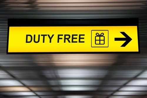 What is airport duty free?